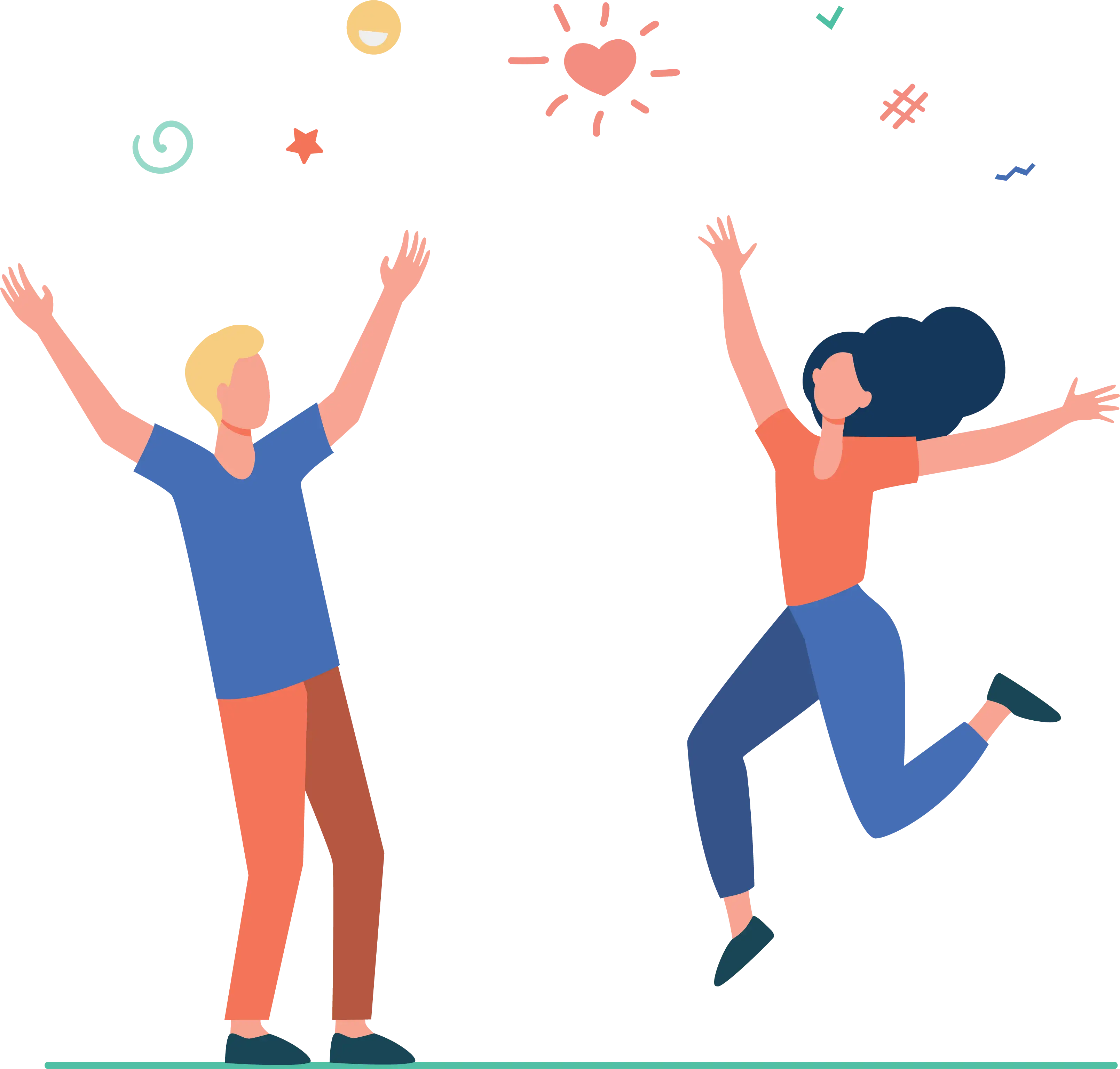 Image of happy people